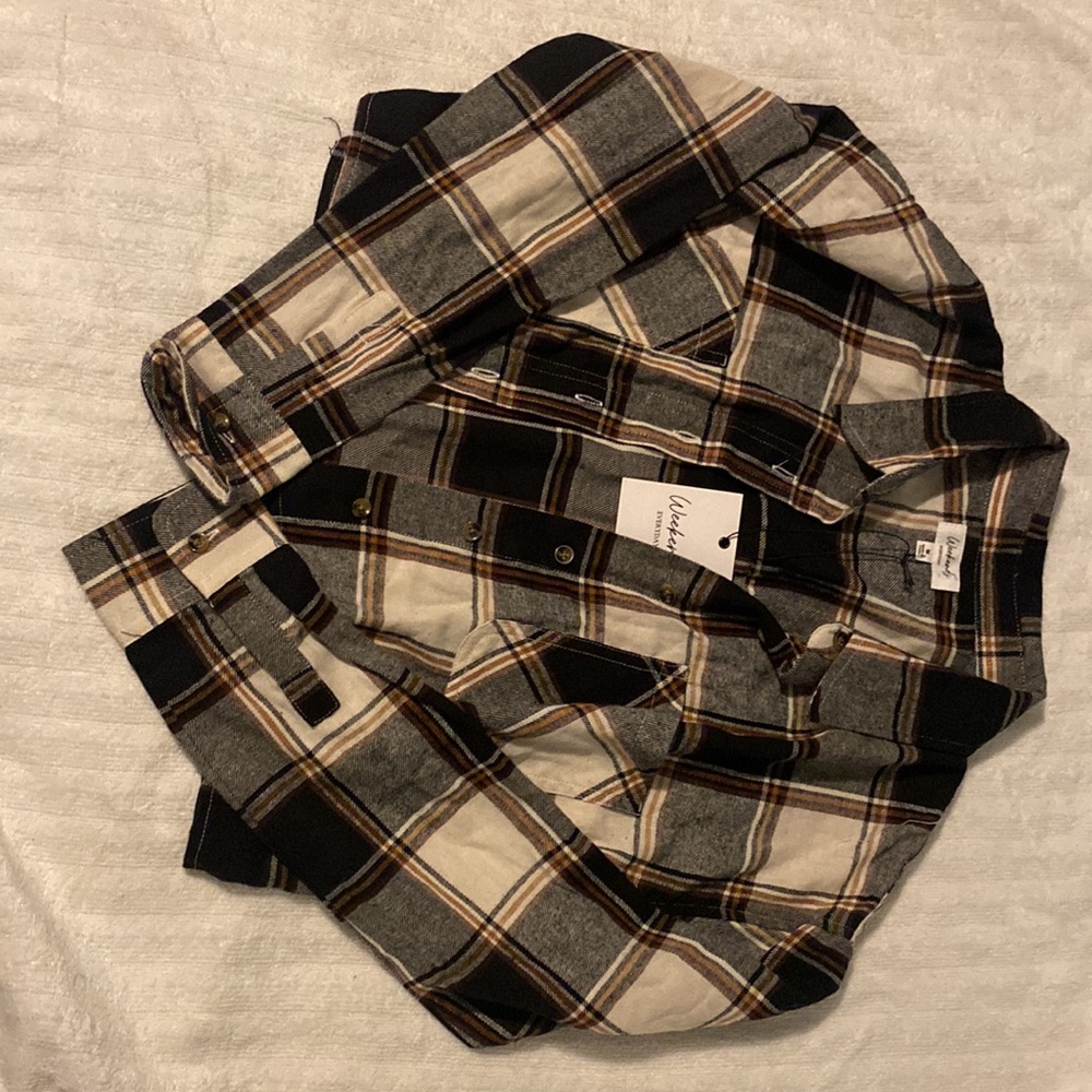 Fall cropped button up - Picture 5 of 5